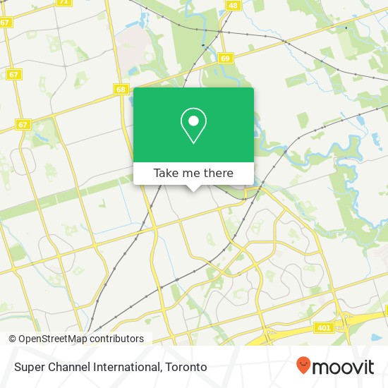 Super Channel International, 140 Finchdene Sq Toronto, ON M1X 1B1 plan