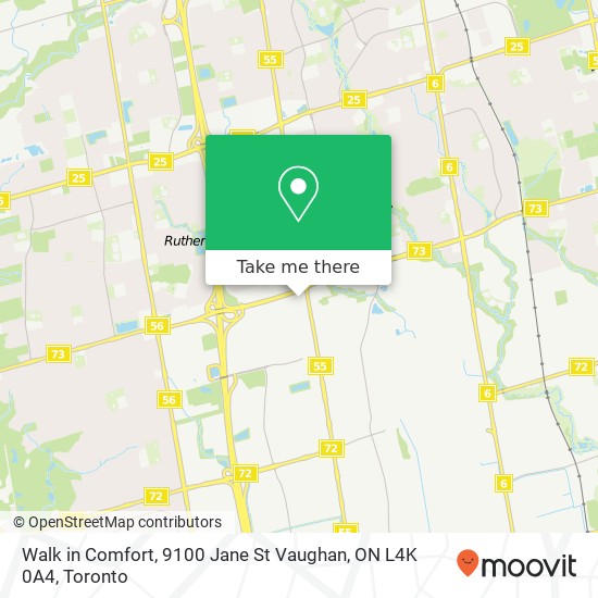 Walk in Comfort, 9100 Jane St Vaughan, ON L4K 0A4 map