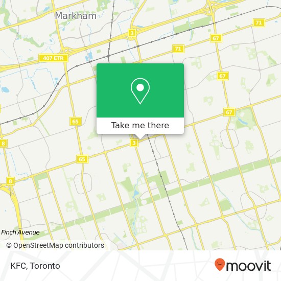 KFC, 4350 Steeles Ave E Markham, ON L3R map