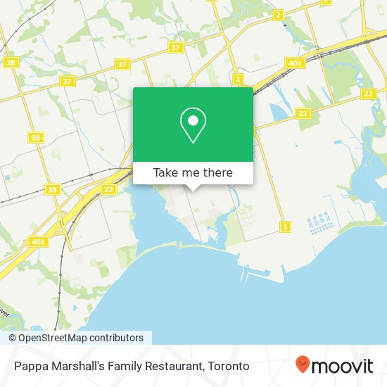 Pappa Marshall's Family Restaurant, 719 Krosno Blvd Pickering, ON L1W map