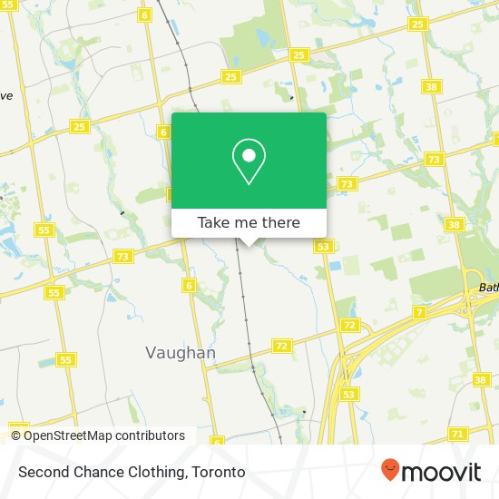 Second Chance Clothing, 31 Wood Dale Rd Vaughan, ON L4K 5M1 map