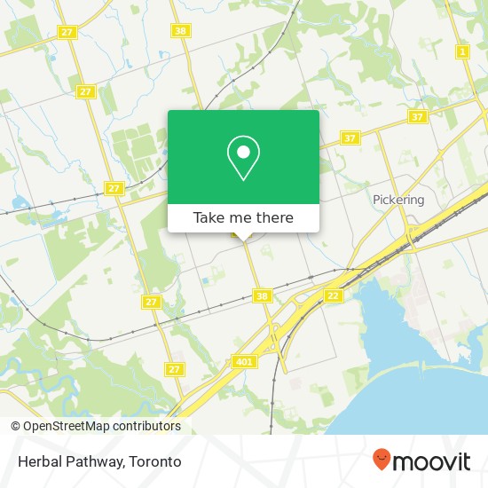 Herbal Pathway, 1822 Whites Rd Pickering, ON L1V map