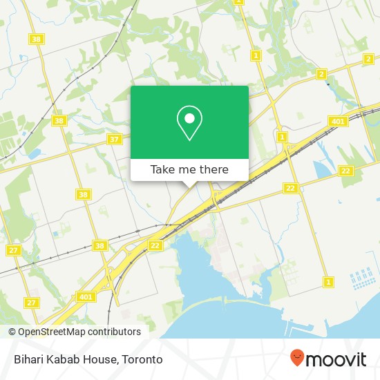 Bihari Kabab House, 1211 Kingston Rd Pickering, ON L1V 6M5 plan