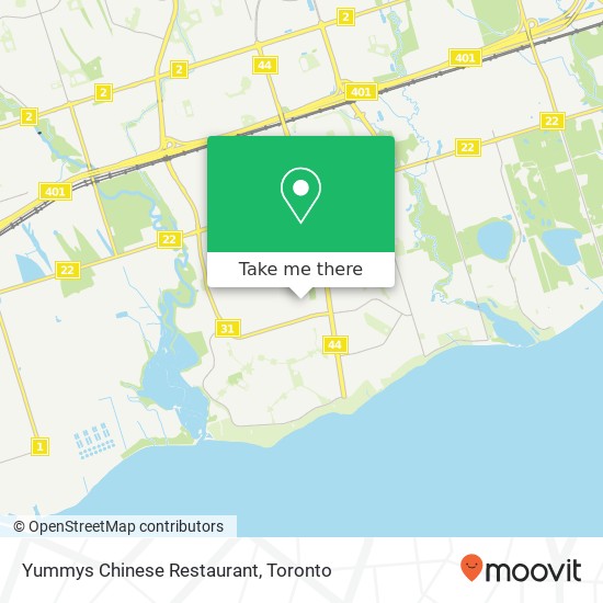 Yummys Chinese Restaurant, 676 Monarch Ave Ajax, ON L1S plan
