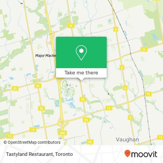 Tastyland Restaurant, 9699 Jane St Vaughan, ON L6A 0A4 map