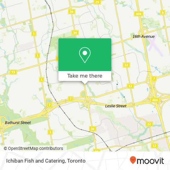 Ichiban Fish and Catering, 8763 Bayview Ave Richmond Hill, ON L4B 3V1 map