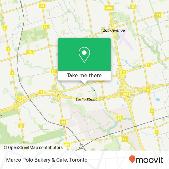 Marco Polo Bakery & Cafe, 420 HWY-7 E Richmond Hill, ON L4B map