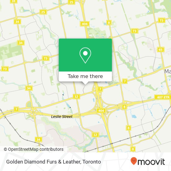 Golden Diamond Furs & Leather, 160 E Beaver Creek Rd Richmond Hill, ON L4B 3L4 map