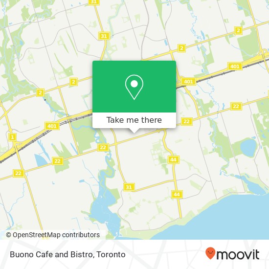 Buono Cafe and Bistro, 274 MacKenzie Ave Ajax, ON L1S 2E9 map