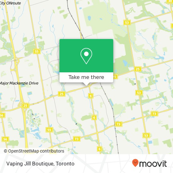 Vaping Jill Boutique, 2290 Major MacKenzie Dr Vaughan, ON L6A 0C4 map