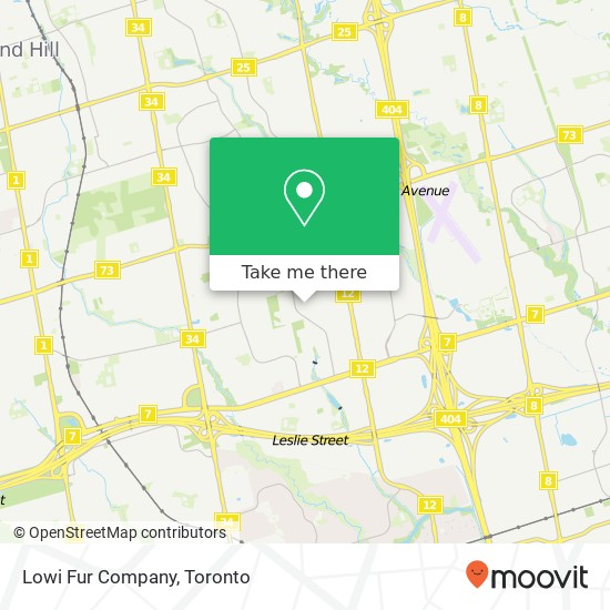 Lowi Fur Company, 85 W Wilmot St Richmond Hill, ON L4B 1K7 map