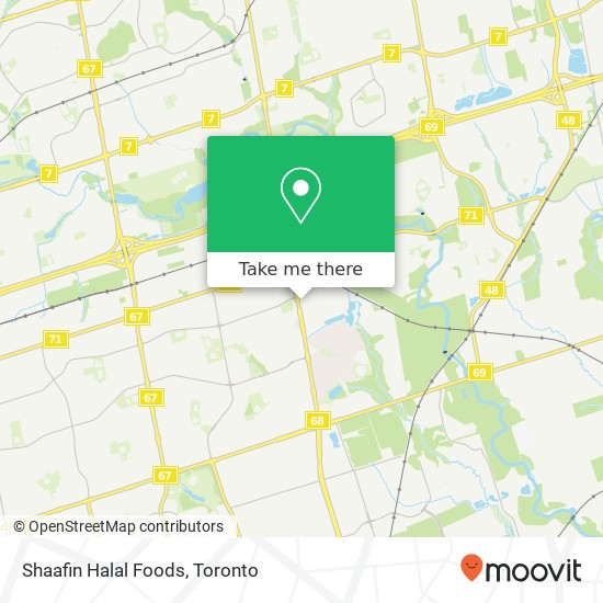 Shaafin Halal Foods, 7595 Markham Rd Markham, ON L3S 0B6 map