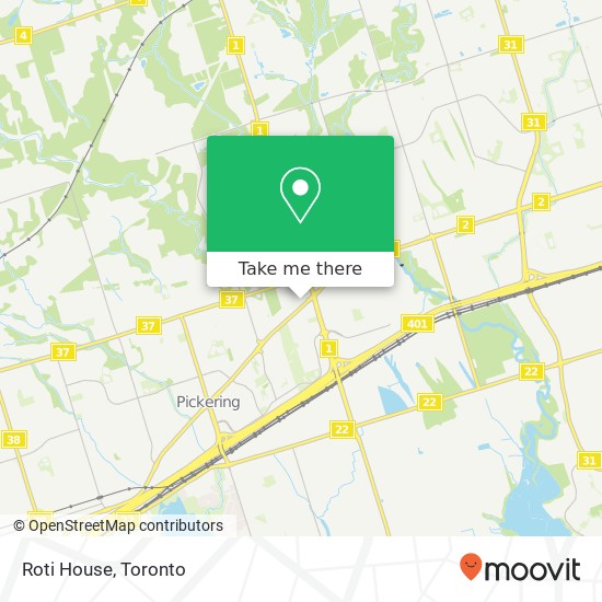 Roti House, 1660 Kingston Rd Pickering, ON L1V 5R2 map