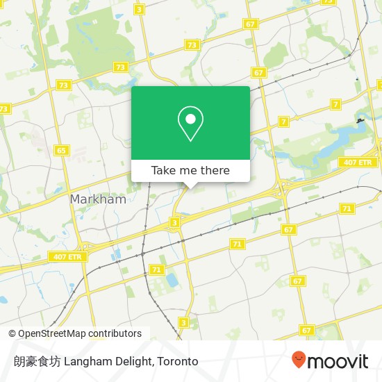 朗豪食坊 Langham Delight, S Unionville Ave Markham, ON map