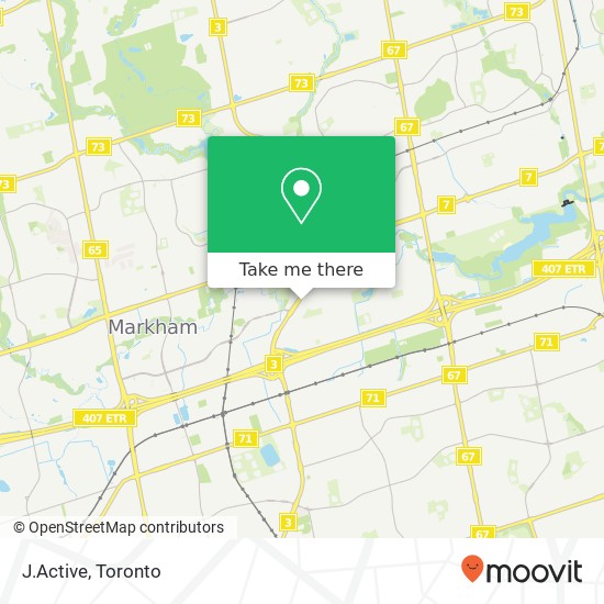 J.Active, 8339 Kennedy Rd Markham, ON L3R 5T5 map
