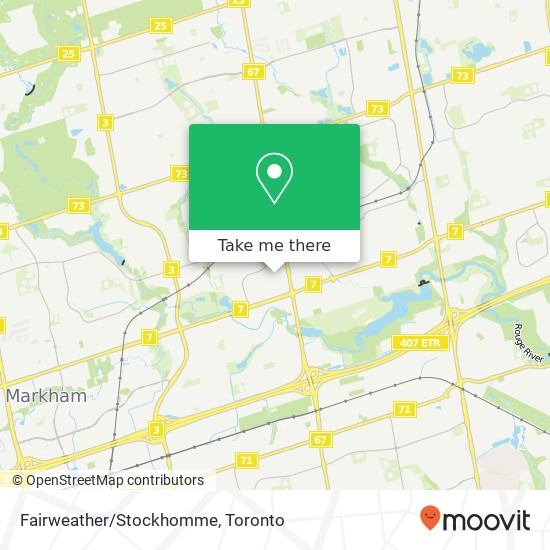 Fairweather / Stockhomme, Markham, ON L3R map