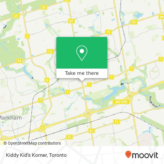 Kiddy Kid's Korner, 8567 McCowan Rd Markham, ON L3P map