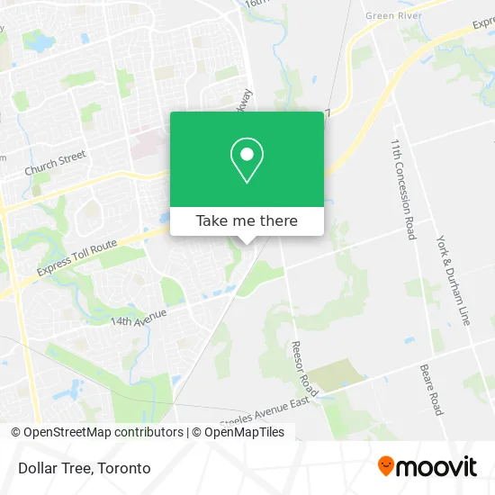 Dollar Tree map