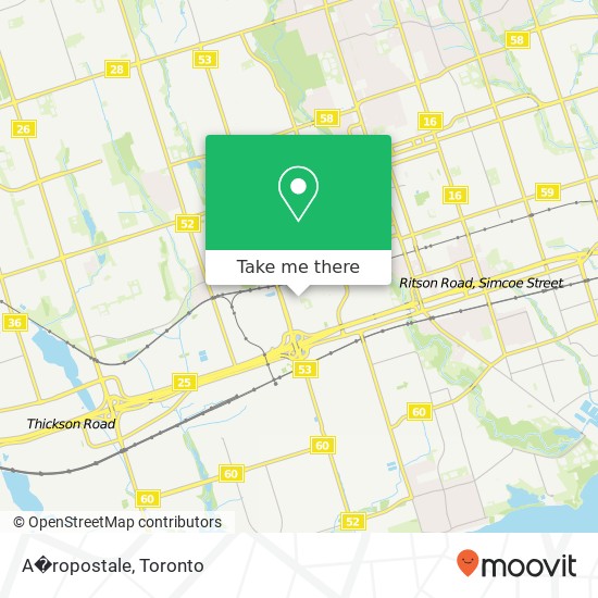 A�ropostale, 419 Laval Dr Oshawa, ON L1J 6M6 map