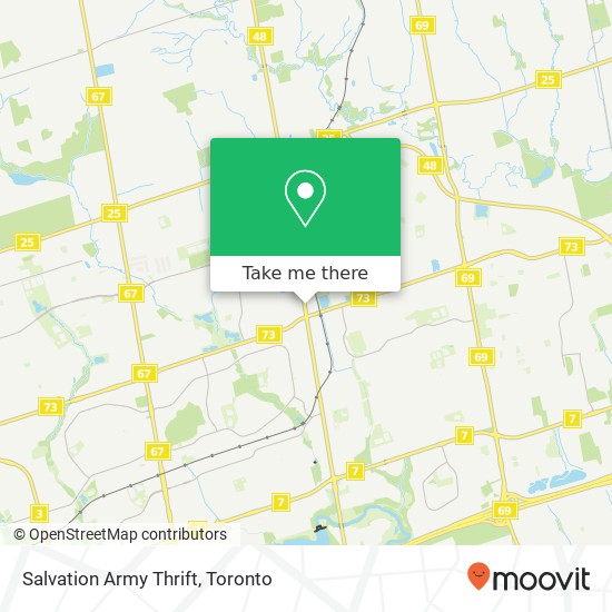 Salvation Army Thrift, 9293 HWY-48 Markham, ON L3P 3J3 map