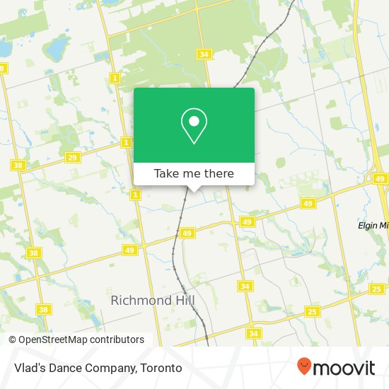 Vlad's Dance Company, 565 Edward Ave Richmond Hill, ON L4C 9W8 map
