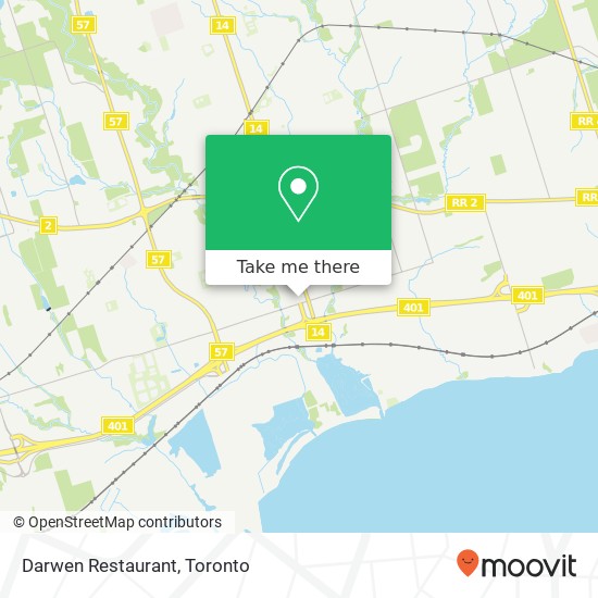 Darwen Restaurant, 143 Duke St Clarington, ON L1C map