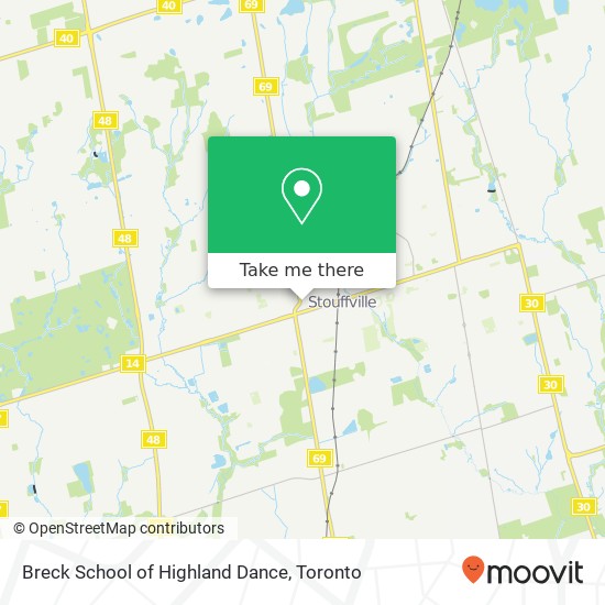Breck School of Highland Dance, 279 2nd St Whitchurch-Stouffville, ON L4A map