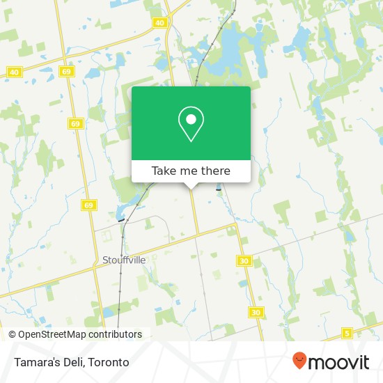 Tamara's Deli, 12555 10th Line Whitchurch-Stouffville, ON L4A map