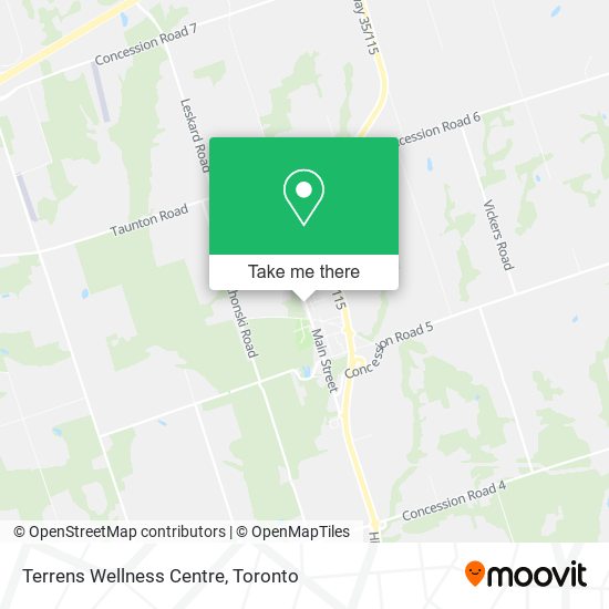 Terrens Wellness Centre map