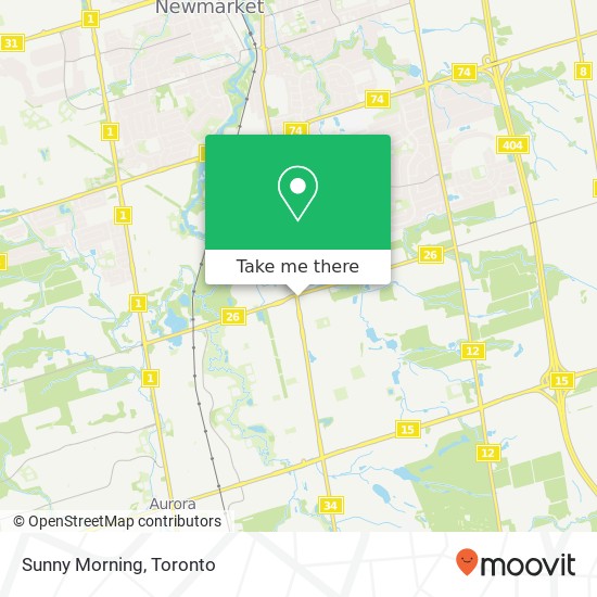 Sunny Morning, 15975 Bayview Ave Aurora, ON L4G 0S3 map
