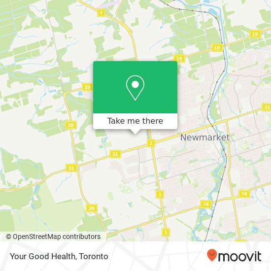 Your Good Health, Newmarket, ON L3Y plan