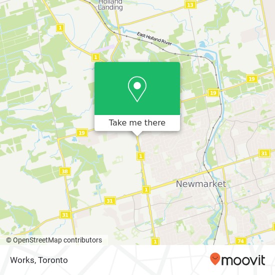 Works, 18075 Yonge St Newmarket, ON L3Y map