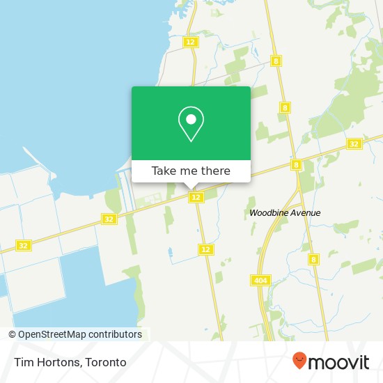 Tim Hortons, 772 The Queensway S Georgina, ON L4P 4C9 map