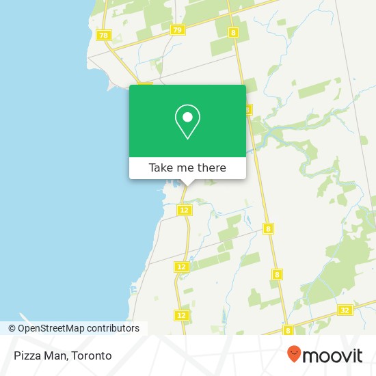 Pizza Man, 297 The Queensway S Georgina, ON L4P 2B4 map