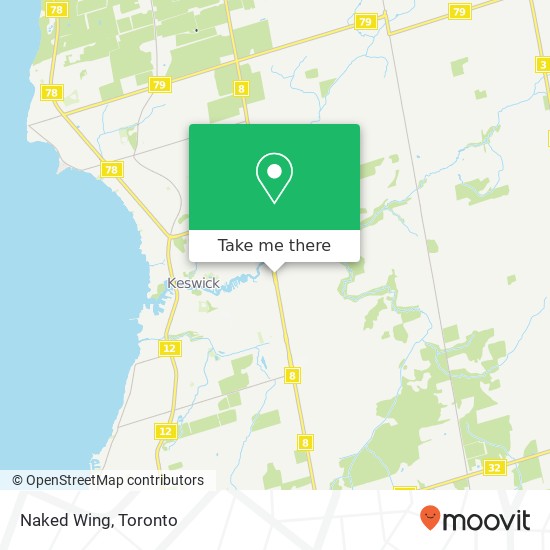 Naked Wing, 24018 Woodbine Ave Georgina, ON L4P map