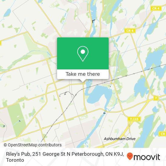 Riley's Pub, 251 George St N Peterborough, ON K9J map