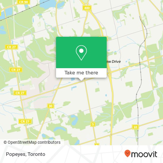 Popeyes, 171 Mapleview Dr W Barrie, ON L4N 9E8 map