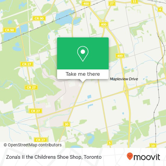 Zona's II the Childrens Shoe Shop, 555 Essa Rd Barrie, ON L4N 6A9 map