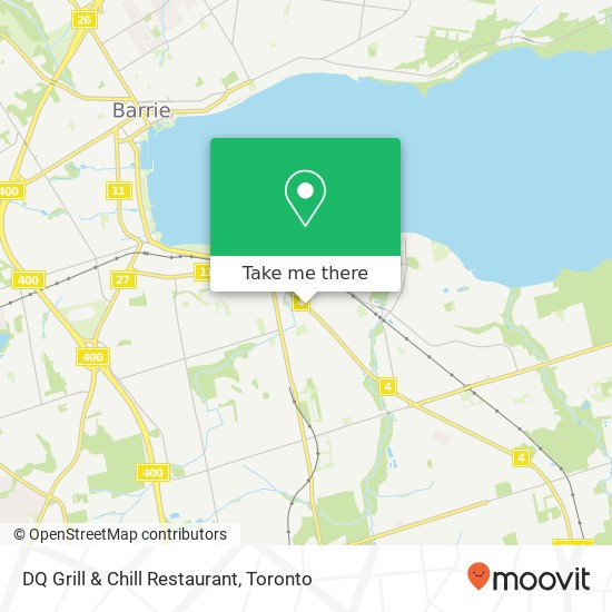 DQ Grill & Chill Restaurant, 371 Yonge St Barrie, ON L4N 4C9 map