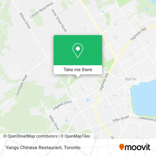 Yangs Chinese Restaurant map