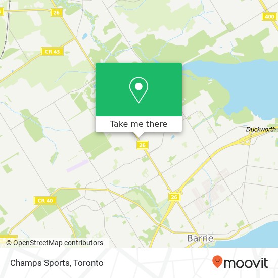 Champs Sports, 509 Bayfield St Barrie, ON L4M 4Z9 map