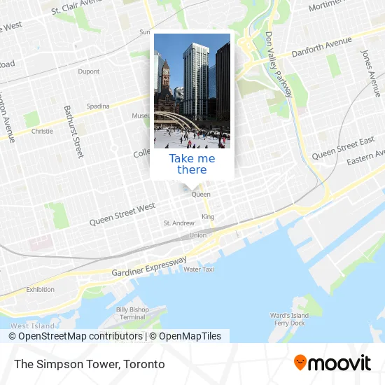 The Simpson Tower map