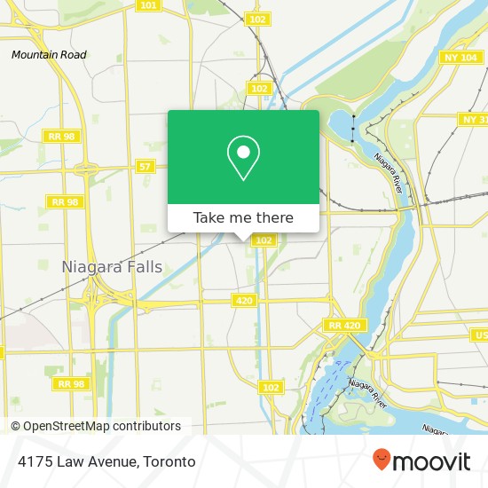 4175 Law Avenue map