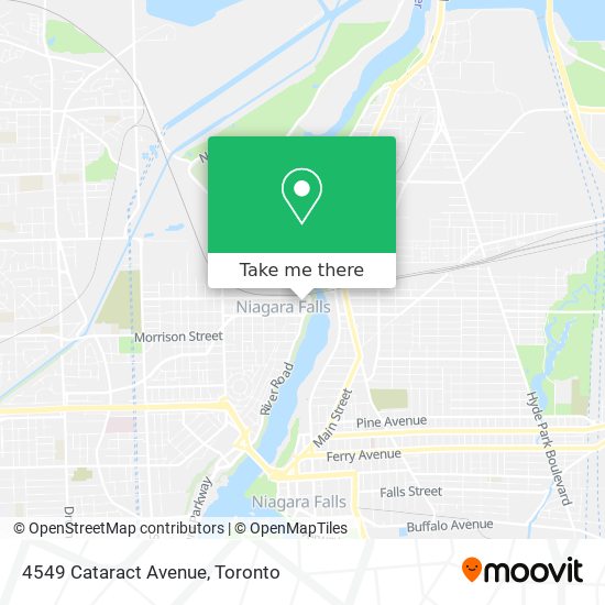 4549 Cataract Avenue map