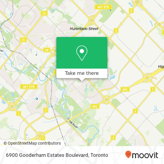 6900 Gooderham Estates Boulevard plan