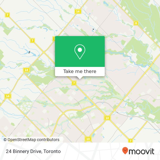 24 Binnery Drive map