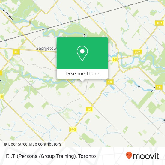 F.I.T. (Personal / Group Training) map