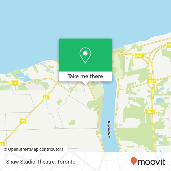 Shaw Studio Theatre map