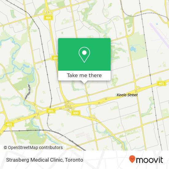Strasberg Medical Clinic map