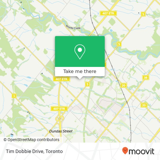 Tim Dobbie Drive map